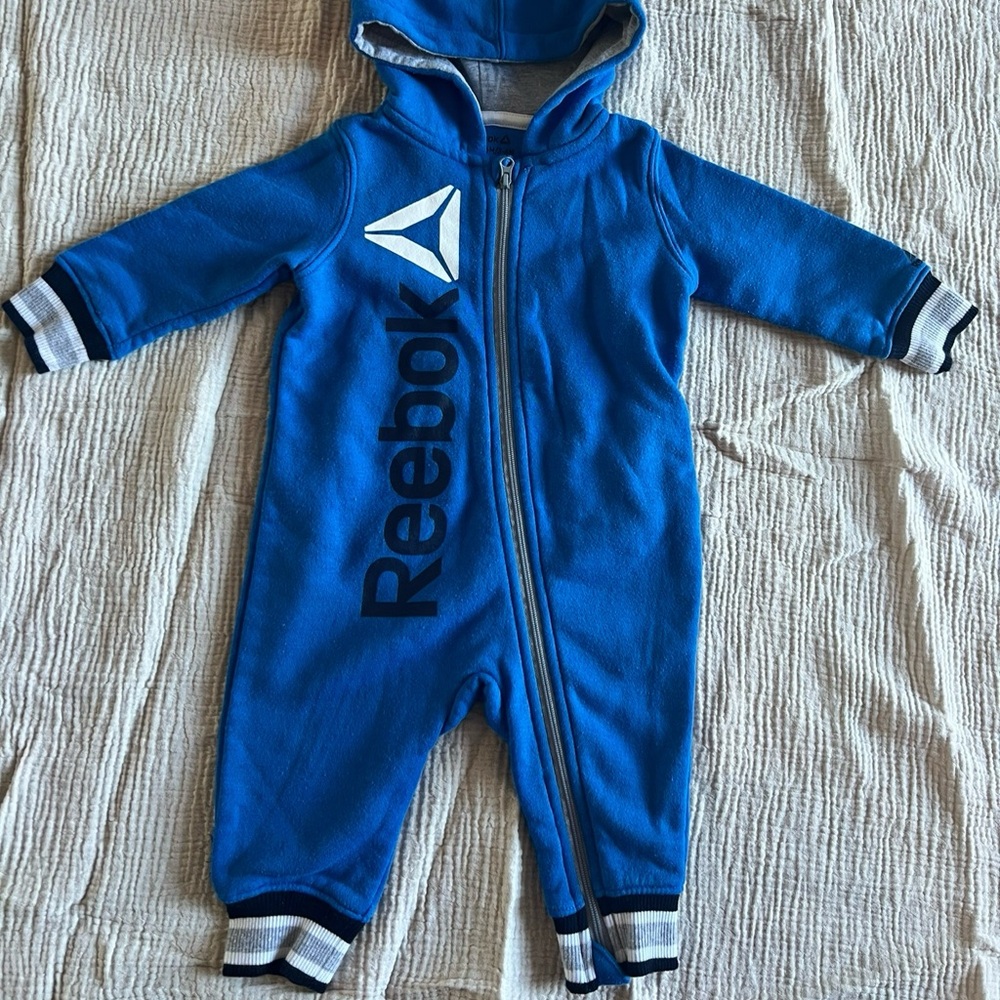 Reebok Royal Blue Kids Footie